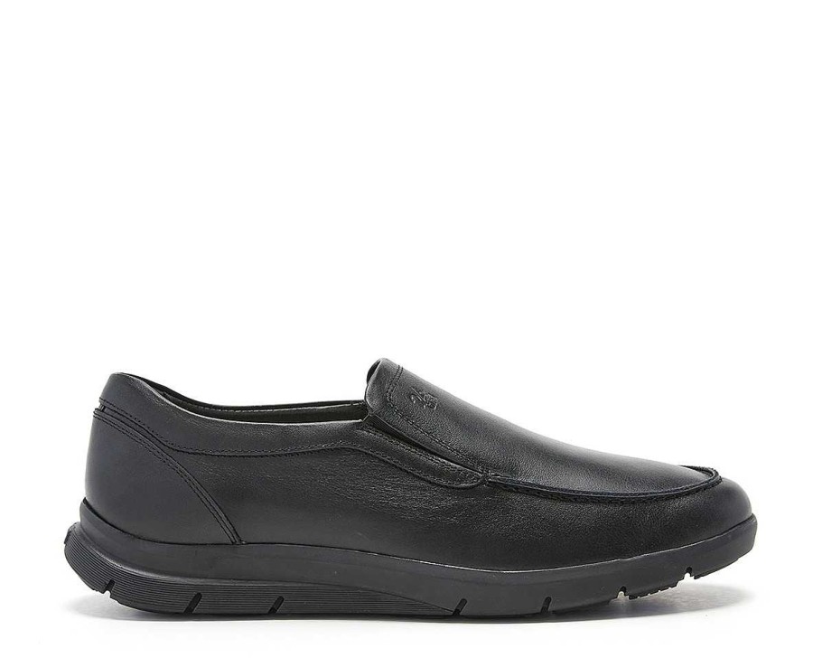 Men 24hrs | Leather Moccasin Elastic Opening.