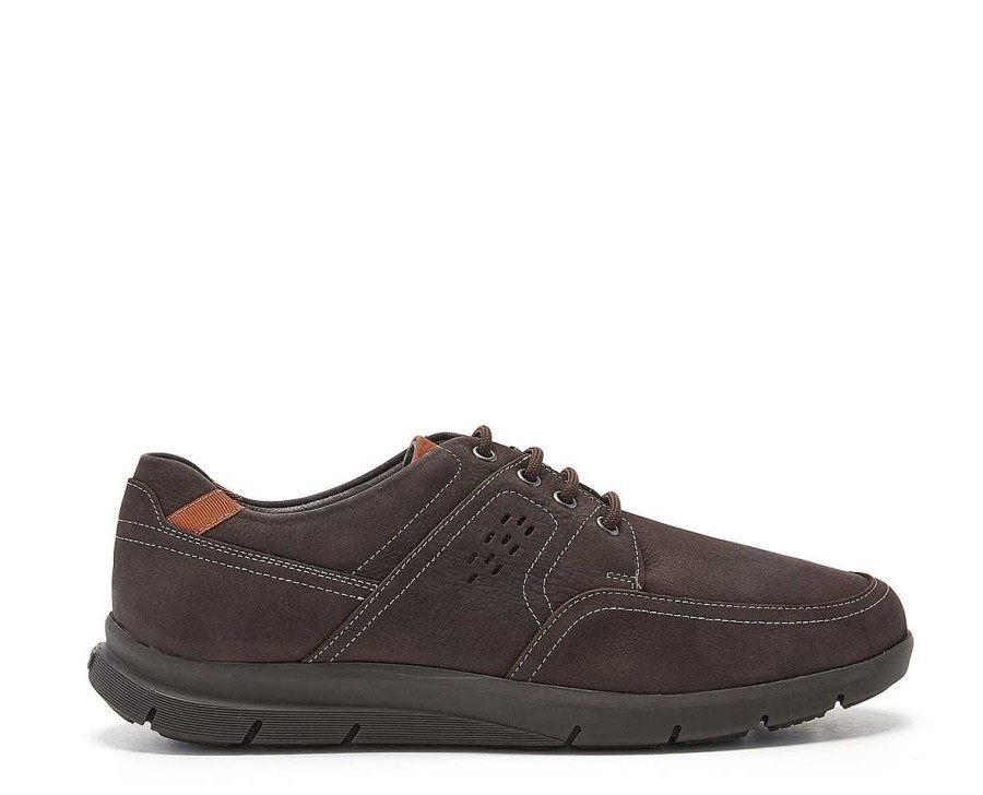 Men 24hrs | Blucher Combined Leather Detail.