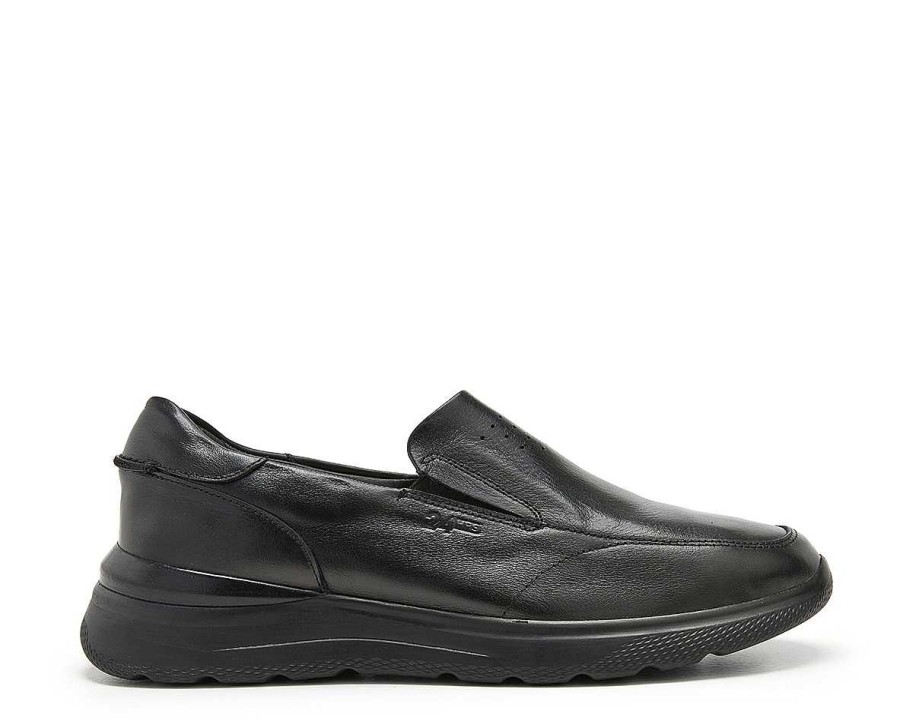 Men 24hrs | Leather Moccasin Elastic Opening.