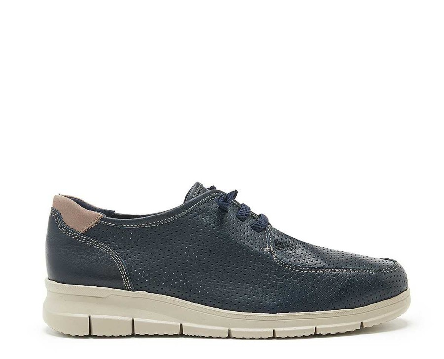 Men 24hrs | Blucher Piel Perforada Cordon Elastico.