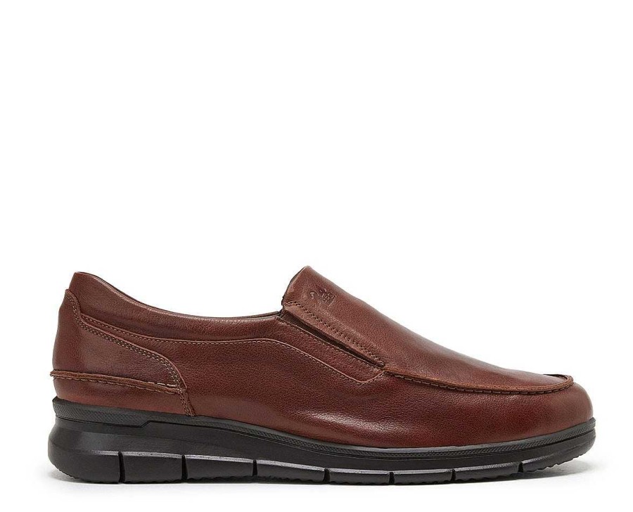 Men 24hrs | Leather Moccasin Elastic Opening.