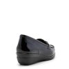 Woman 24hrs | Finish Patent Leather Moccasin Stirrup Trim.