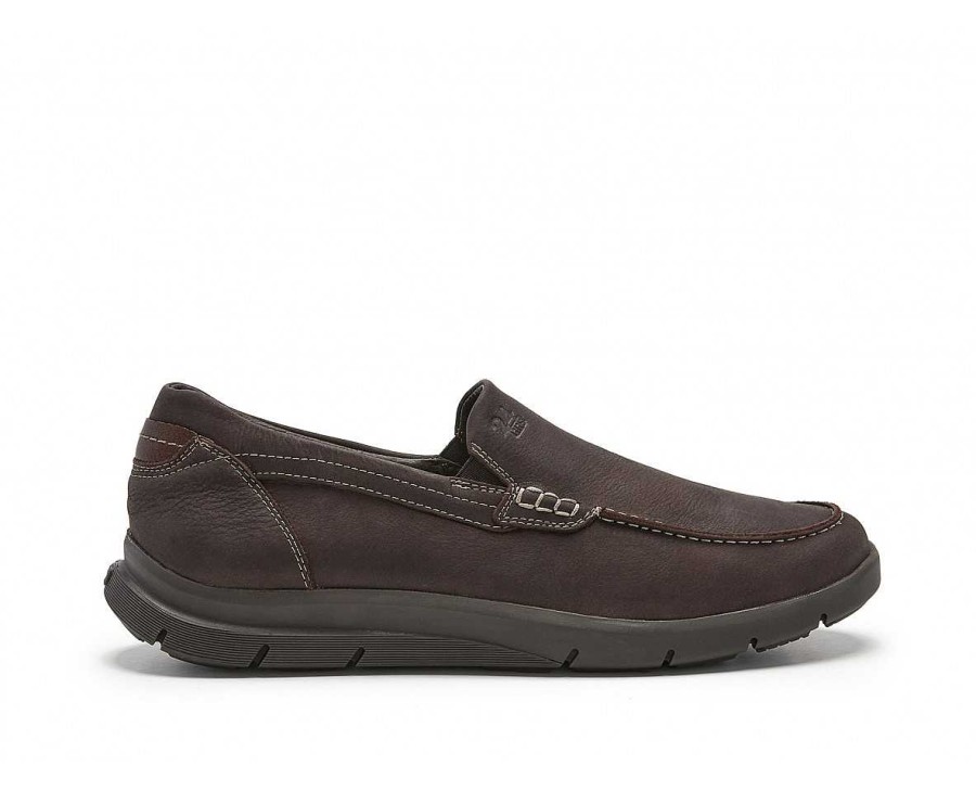 Men 24hrs | Leather Moccasin Elastic Opening.